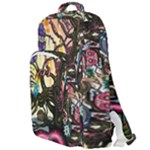Psychedelic Funky Trippy Double Compartment Backpack