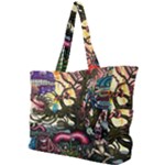 Psychedelic Funky Trippy Simple Shoulder Bag