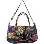 Psychedelic Funky Trippy Removable Strap Handbag