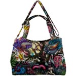 Psychedelic Funky Trippy Double Compartment Shoulder Bag