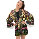 Psychedelic Funky Trippy Long Sleeve Kimono