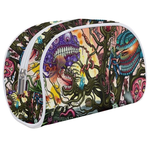 Psychedelic Funky Trippy Make Up Case (Medium) from ArtsNow.com