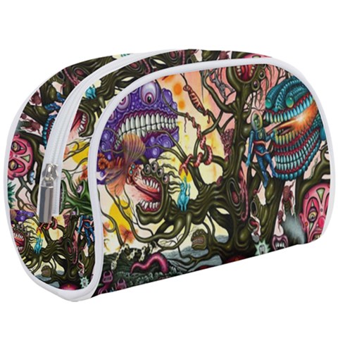 Psychedelic Funky Trippy Make Up Case (Large) from ArtsNow.com