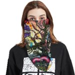 Psychedelic Funky Trippy Face Covering Bandana (Triangle)