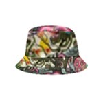 Psychedelic Funky Trippy Inside Out Bucket Hat (Kids)