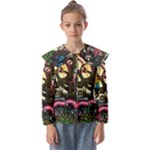Psychedelic Funky Trippy Kids  Peter Pan Collar Blouse