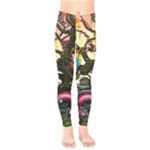 Psychedelic Funky Trippy Kids  Classic Winter Leggings