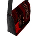 Flap Closure Messenger Bag (L) 