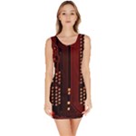 Technology Computer Circuit Bodycon Dress