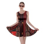 Technology Computer Circuit Skater Dress