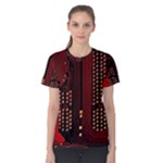 Technology Computer Circuit Women s Cotton T-Shirt