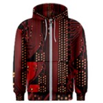 Technology Computer Circuit Men s Zipper Hoodie