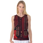 Technology Computer Circuit Women s Basketball Tank Top