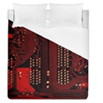 Technology Computer Circuit Duvet Cover (Queen Size)