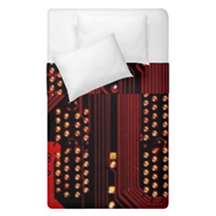 Technology Computer Circuit Duvet Cover Double Side (Single Size) from ArtsNow.com