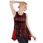 Technology Computer Circuit Side Drop Tank Tunic