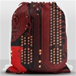 Technology Computer Circuit Drawstring Bag (Large)