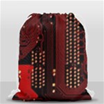 Technology Computer Circuit Drawstring Bag (Small)