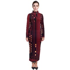 Turtleneck Maxi Dress 