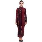 Technology Computer Circuit Turtleneck Maxi Dress