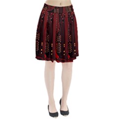 Technology Computer Circuit Pleated Skirt from ArtsNow.com