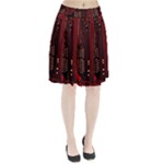 Technology Computer Circuit Pleated Skirt