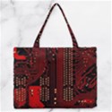 Zipper Medium Tote Bag Front
