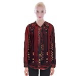 Technology Computer Circuit Womens Long Sleeve Shirt