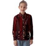 Technology Computer Circuit Kids  Long Sleeve Shirt