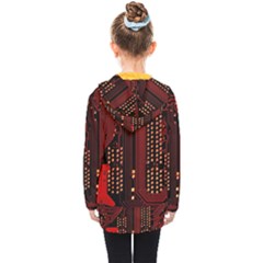 Kids  Double Breasted Button Coat 