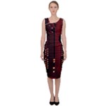 Technology Computer Circuit Sleeveless Pencil Dress