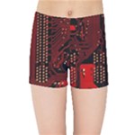 Technology Computer Circuit Kids  Sports Shorts