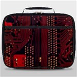 Technology Computer Circuit Full Print Lunch Bag