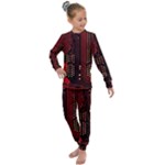 Technology Computer Circuit Kids  Long Sleeve Set 