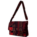 Technology Computer Circuit Full Print Messenger Bag (S)