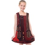 Technology Computer Circuit Kids  Cross Back Dress