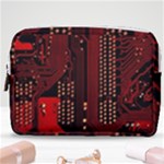 Technology Computer Circuit Make Up Pouch (Medium)