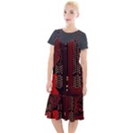Technology Computer Circuit Camis Fishtail Dress