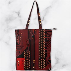 Double Zip Up Tote Bag 