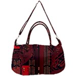 Technology Computer Circuit Removable Strap Handbag