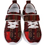 Technology Computer Circuit Kids  Velcro Strap Shoes