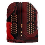 Technology Computer Circuit Drawstring Pouch (3XL)