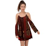 Technology Computer Circuit Boho Dress