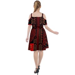 Cut Out Shoulders Dress 