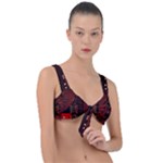 Technology Computer Circuit Front Tie Bikini Top