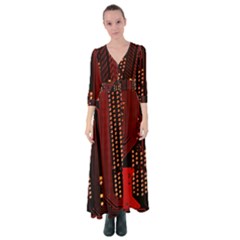 Button Up Maxi Dress 
