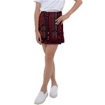 Technology Computer Circuit Kids  Tennis Skirt