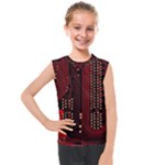 Technology Computer Circuit Kids  Mesh Tank Top