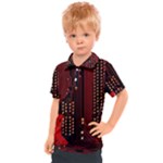 Technology Computer Circuit Kids  Polo T-Shirt