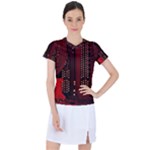 Technology Computer Circuit Women s Sports Top